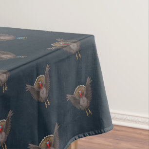 Wonderful Thanksgiving Turkey Pattern Tablecloth