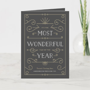 Wonderful Time Corporate Holiday Card