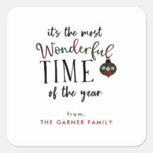 Wonderful Time of the Year Gift Tags