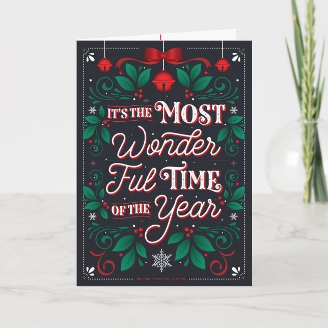 Wonderful Time of the Year Greeting Card (Front)