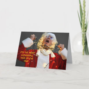 WONDERFUL TIME OF YEAR CHRISTMAS CARD