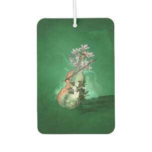 Wonderful violin with flowers air freshener