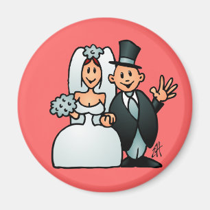 Wonderful Wedding Magnet