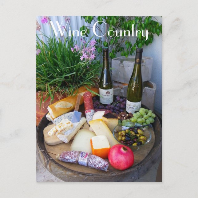 Wonderful Wine Country Postcard! Postcard (Front)