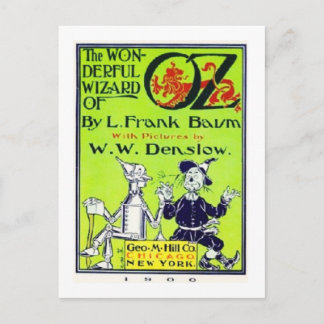 Wonderful Wizard Of Oz Postcard