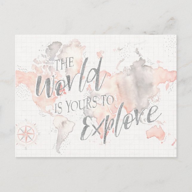 Wonderful World I Postcard (Front)