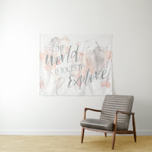 Wonderful World I Tapestry