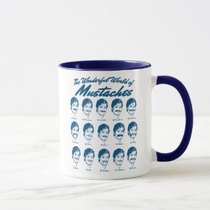 Wonderful World of Moustaches Mug