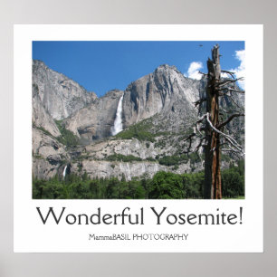 Wonderful Yosemite! Poster. Poster