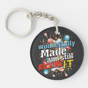 Wonderfully Made and still Rocking It - Psalm 139: Keychain