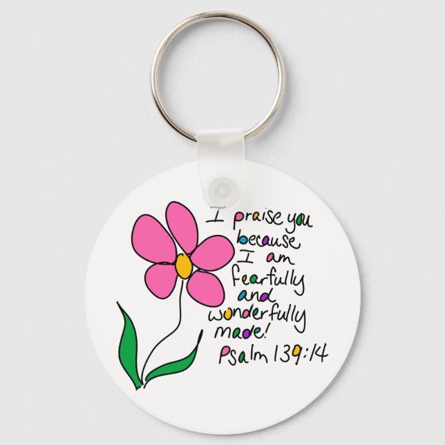 Wonderfully Made Keychain (Front)