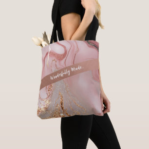 Wonderfully Made Woman's Tote Bag Customize Text