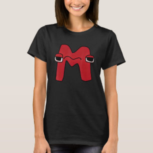 Wondering Letter M Alphabet Lore T-Shirt