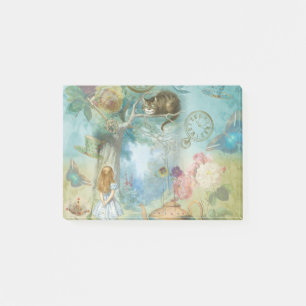 Wonderland - Alice In Wonderland Collage Post-it Notes