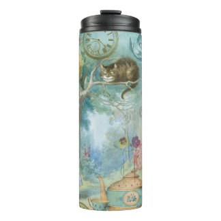 Wonderland - Alice In Wonderland Collage Thermal Tumbler