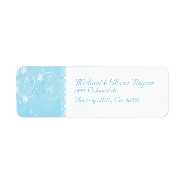 Wonderland blanc et bleu (Devant)