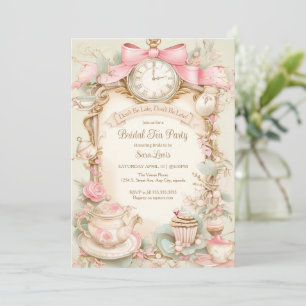 Wonderland Bridal shower invitation, Alice invite