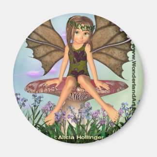 Wonderland Forest Fairy Magnet