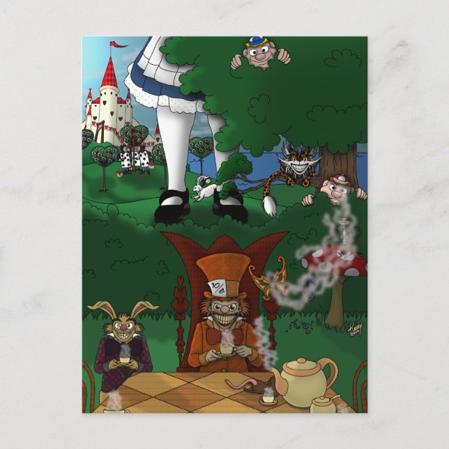 Wonderland Postcard (Front)