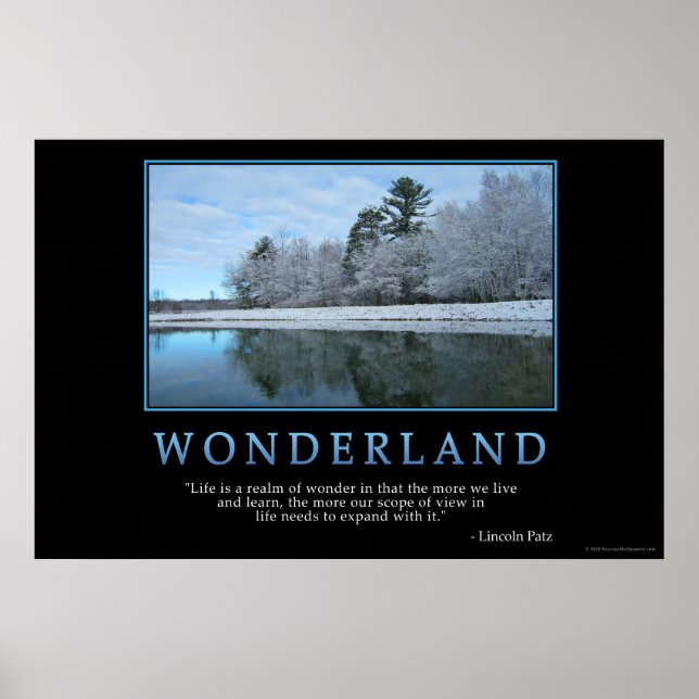 Wonderland Poster (Front)