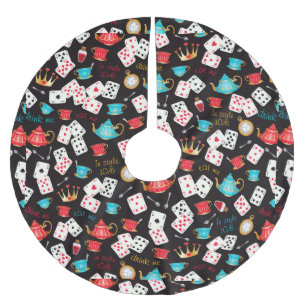 Wonderland Prints Brushed Polyester Tree Skirt