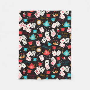 Wonderland Prints Fleece Blanket