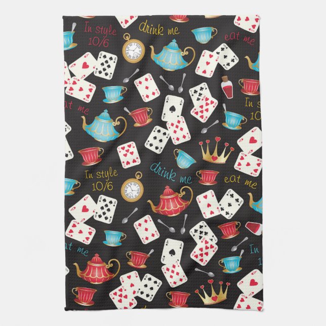 Wonderland Prints Kitchen Towel (Vertical)