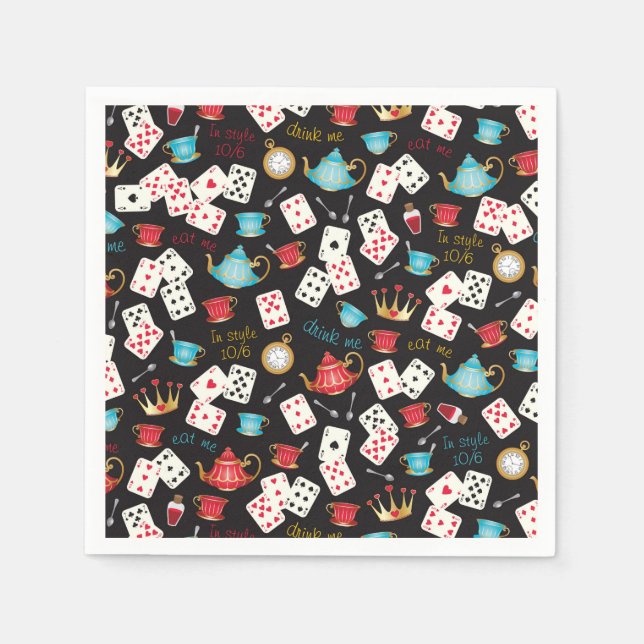 Wonderland Prints Napkin (Front)