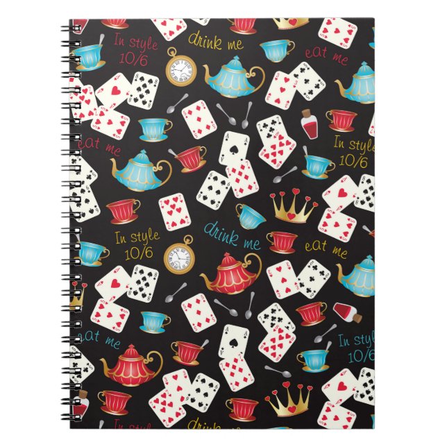 Wonderland Prints Notebook (Front)