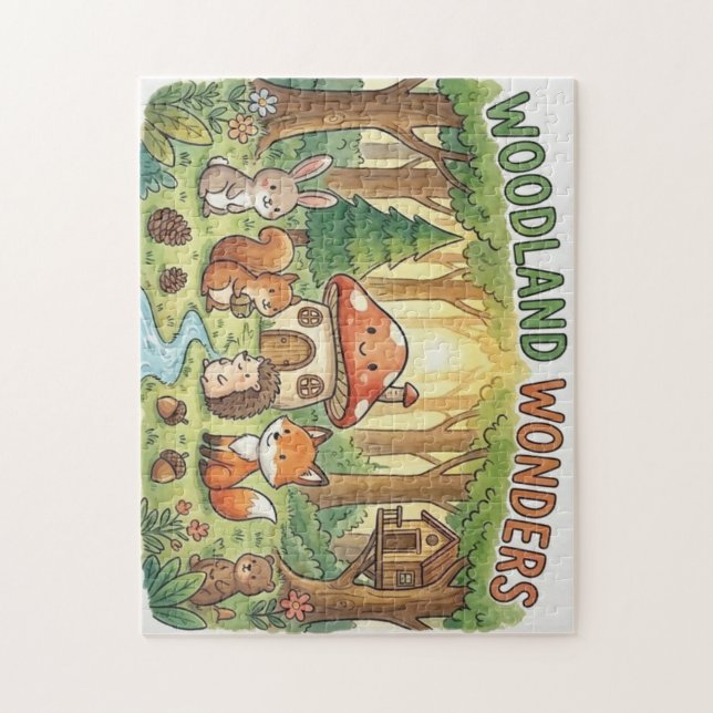 Wonderland Puzzle (Vertical)
