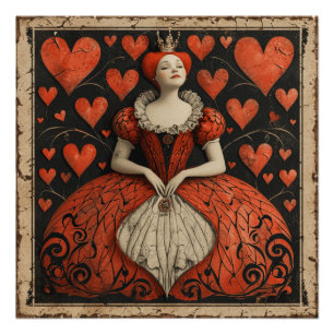 Wonderland Queen of Hearts: Queenly Fury Poster