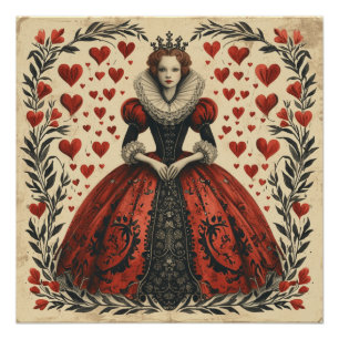 Wonderland Queen of Hearts: Wonderland Majesty Poster