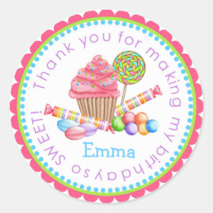 Wonderland Sweet Shoppe Stickers