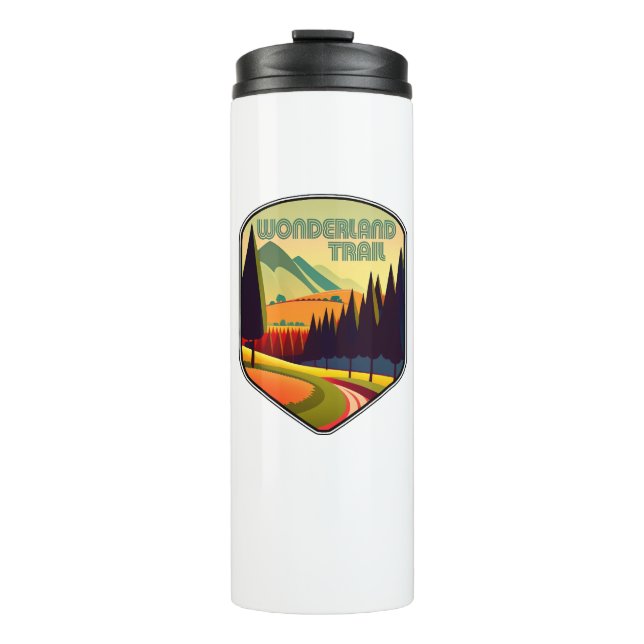 Wonderland Trail Colours Thermal Tumbler (Front)