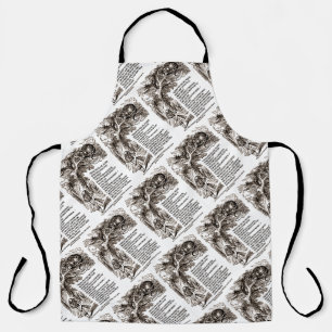 Wonderland Which Way I Ought To Go Quote Apron