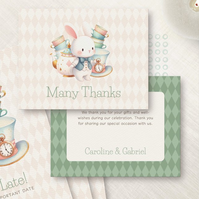 Wonderland White Rabbit Thank You (Creator Uploaded)