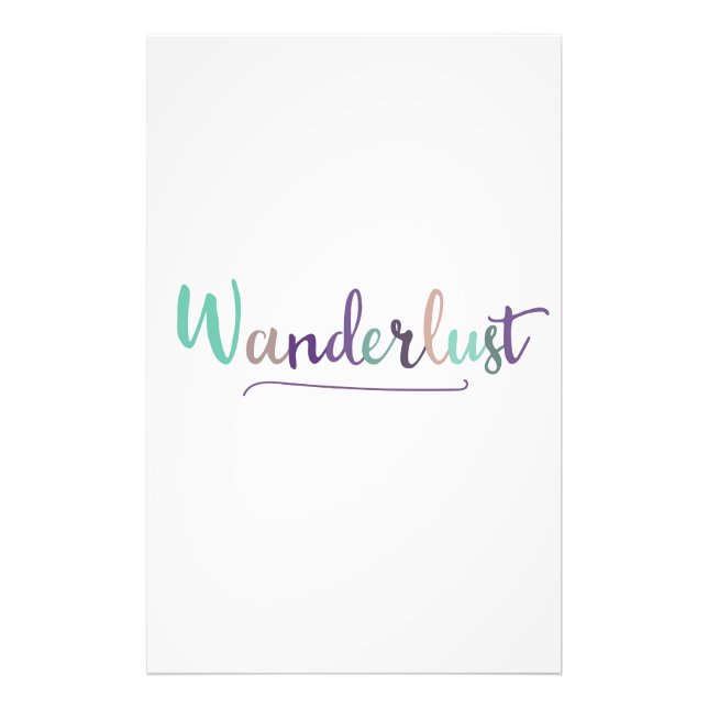 Wonderlust Photo Print (Front)