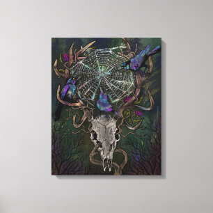 Wonderment Times Three Canvas Print