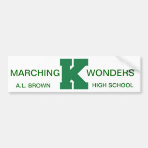 Wonders Marching Band Pride Bumper Sticker