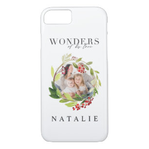Wonders of his love religious photo Case-Mate iPhone case