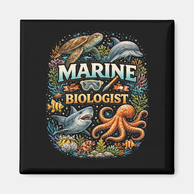 Wonders of the Ocean Realm Magnet (Front)