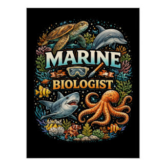 Wonders of the Ocean Realm Poster