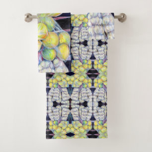 Wonders of the Wet Markets, Singapore Bath Towel Set