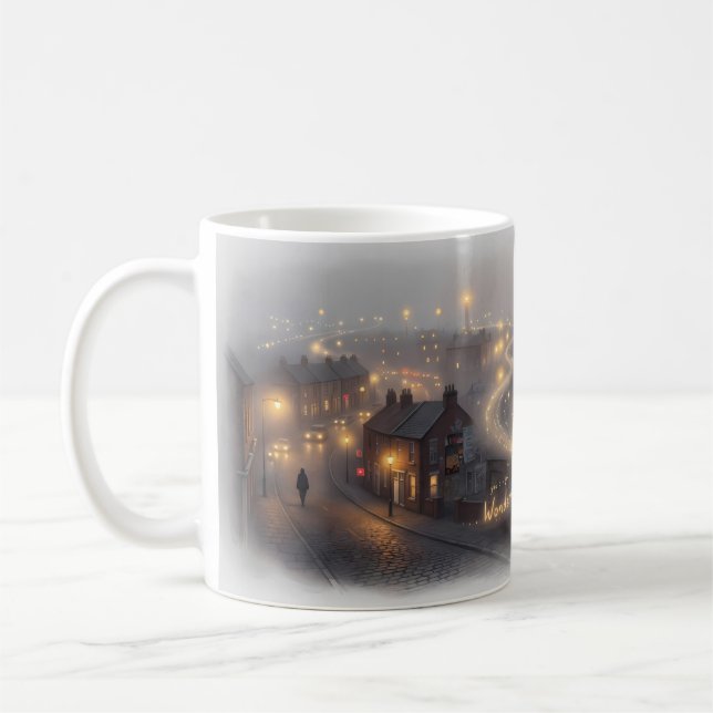 Wonderwall Foglit Streets Nostalgia Mug (Left)