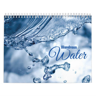 Wondrous Water Science Nature Photos Calendar
