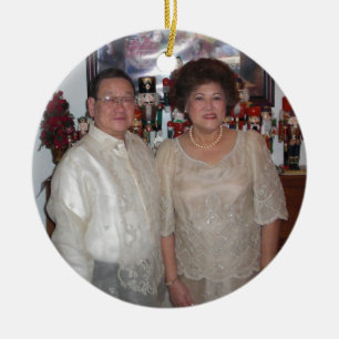 Wongs White Ceramic Ornament