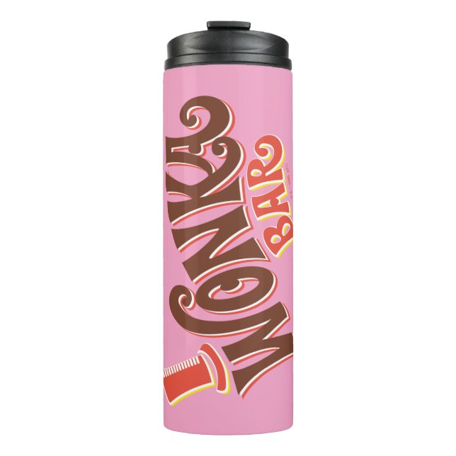 Wonka Bar Logo Thermal Tumbler (Front)