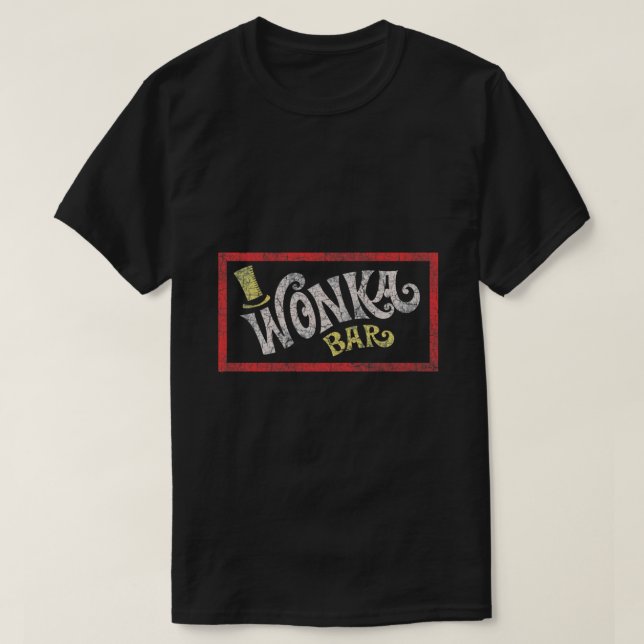 Wonka Bar (Willy Wonka &amp; the Chocolate Factory T-Shirt (Design Front)