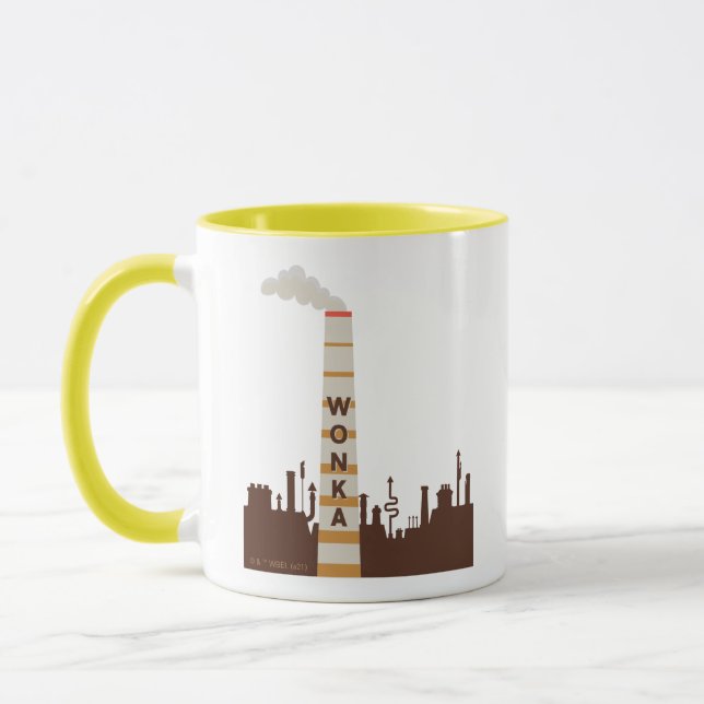 Wonka Factory Silhouette Mug (Left)