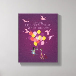Wonka "Never Let Them Steal Your Dreams" Canvas Print